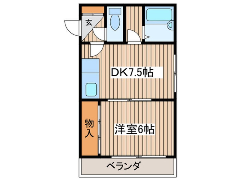 間取図 ジェンティ－レ中島公園