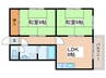 ＳＫコスモビル 2LDKの間取り
