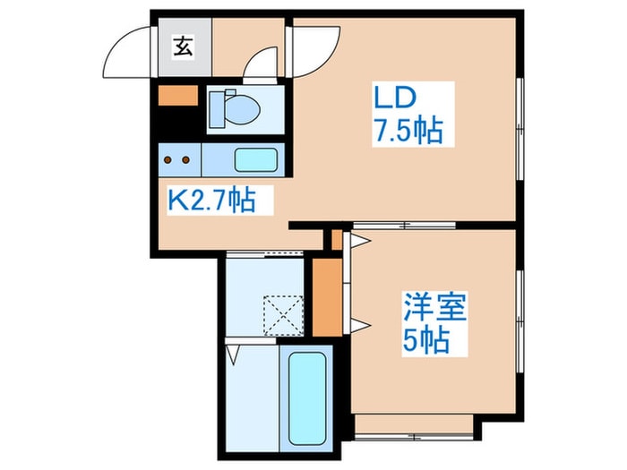 間取り図 ヴィラ・リベルタス
