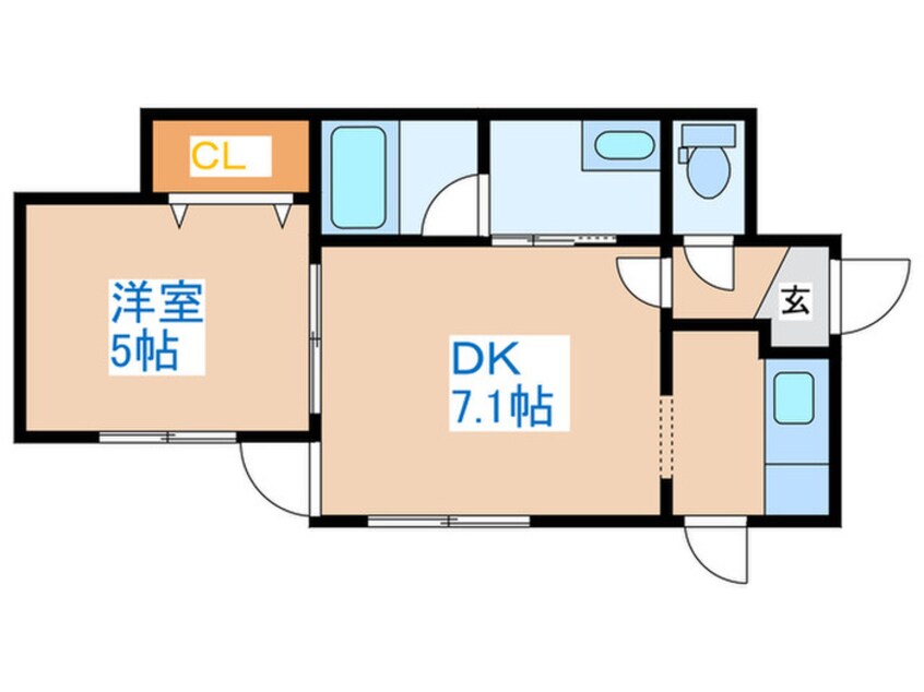 間取図 ヴィラＹ．Ｍ．Ｋ