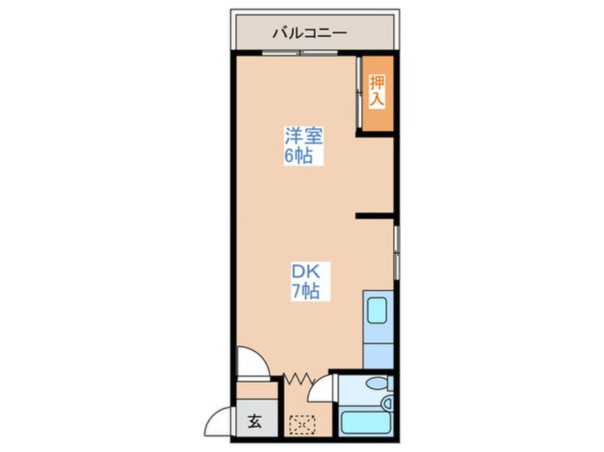 間取図 デポ中の島