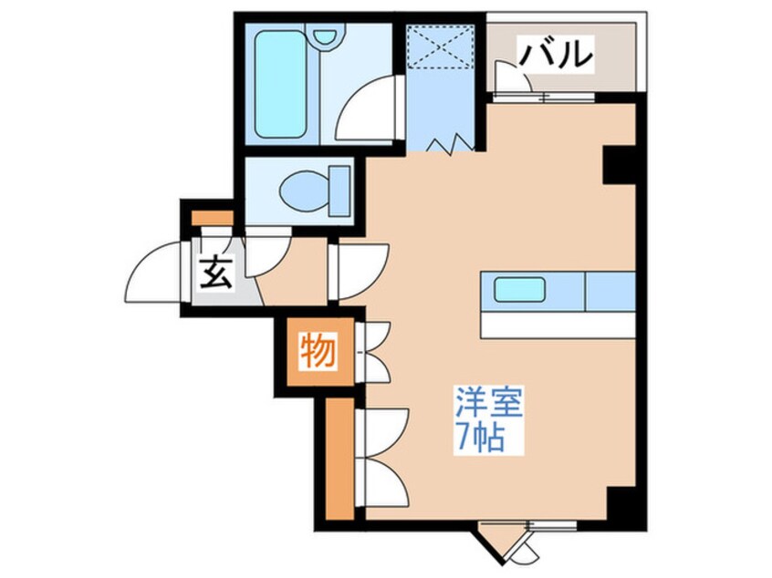 間取図 グランドール琴似