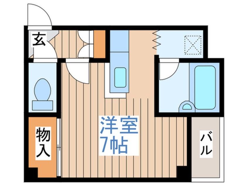 間取図 グランドール琴似