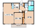 フォンテーヌ元町の間取図