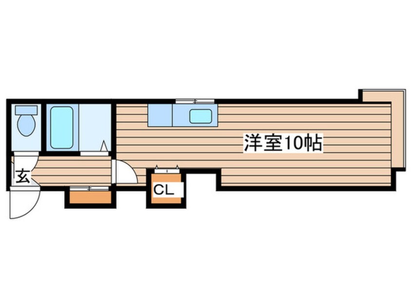 間取図 アイビーパレス２５