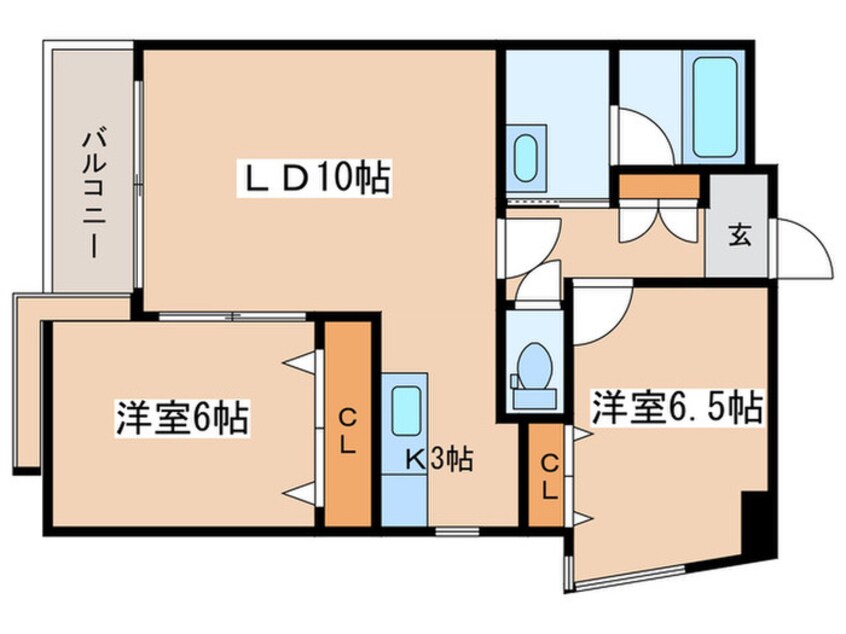 間取図 ＮＯＶＡ大通