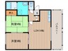 エスコ－ト２５ 2LDKの間取り