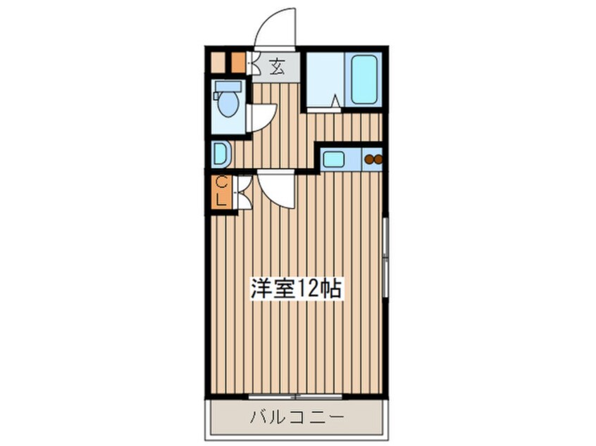 間取図 メトロコ－ポ元町