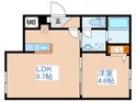 ヴレネージュ平岸の間取図