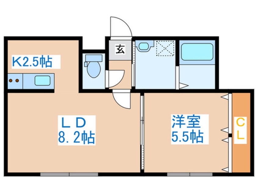 間取図 DOLCE VITA