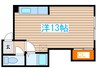 ステラハウス 1Rの間取り