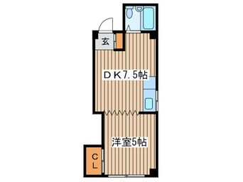 間取図 メイゾン麻生