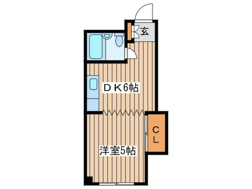 間取図 メイゾン麻生