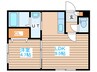 ルチアーノ白石 1LDKの間取り
