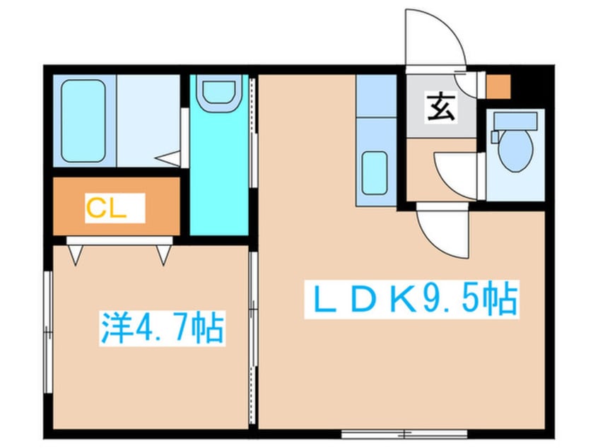 間取図 ルチアーノ白石