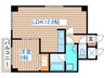 リーガ ルーセント 1LDKの間取り