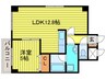 リーガ ルーセント 1LDKの間取り