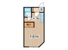 コーポ三浦 1Kの間取り