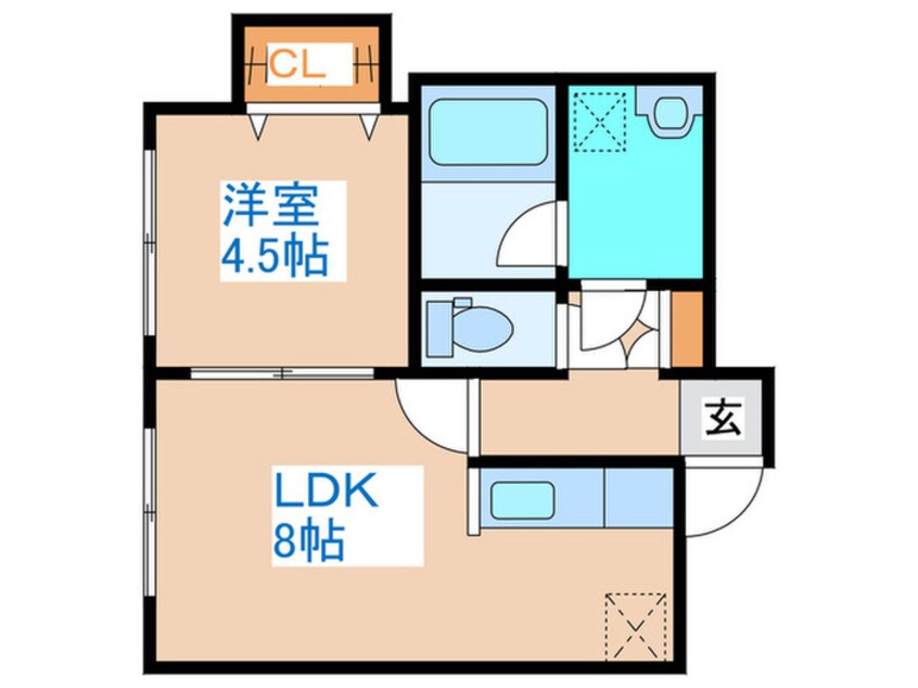 間取図 ミネルバⅡ号館