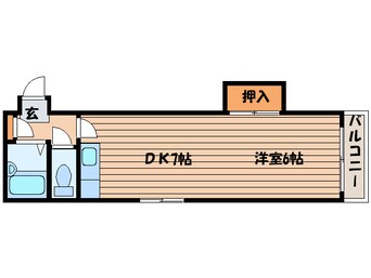 間取図 ノ－ルアベニュ－１４