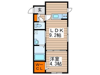 間取図 Peerson S7W10