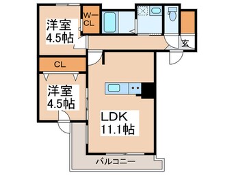 間取図 ＥＳ７１１