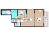 Cheval北10条 1LDKの間取り
