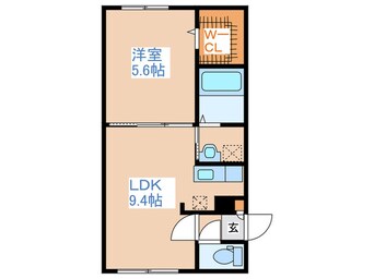 間取図 モンヴェール学園前