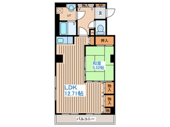 間取図 レジデンスカープ札幌