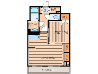 間取図 レジデンスカープ札幌