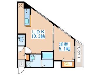 間取図 ﾌﾟﾗﾝﾄﾞｰﾙ710