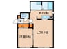 felice 1LDKの間取り