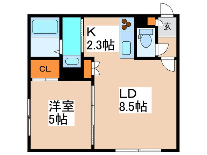 間取図 felice