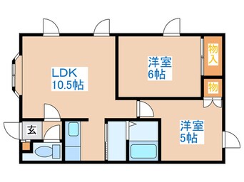 間取図 グレ－ス１４