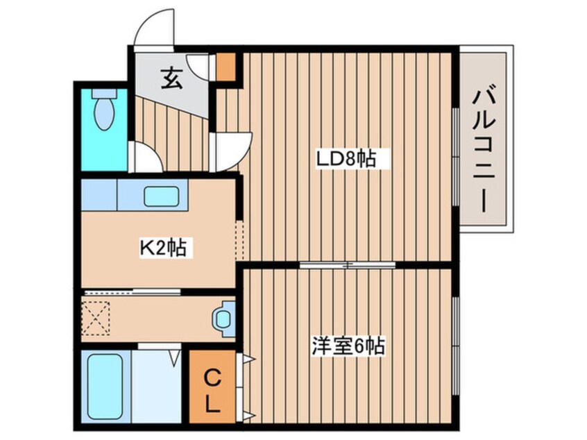 間取図 ウエストアゲン