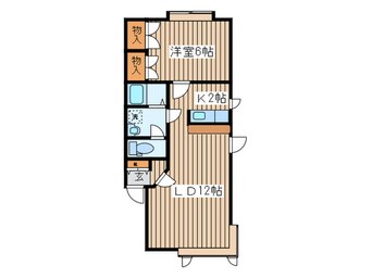 間取図 ア－バンポエムノ－ス２８
