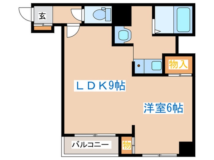 間取り図 メゾンド琴似