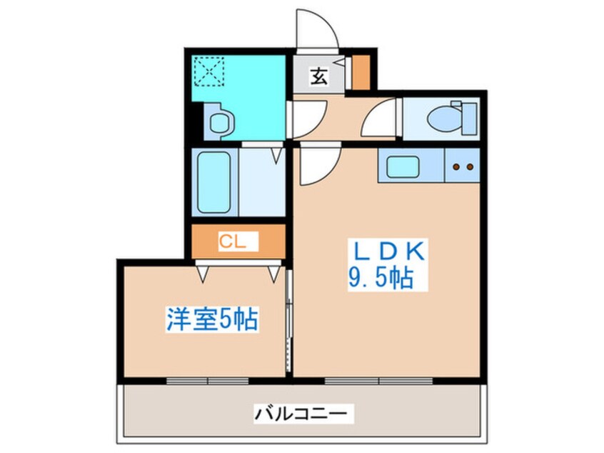 間取図 ラフレ28