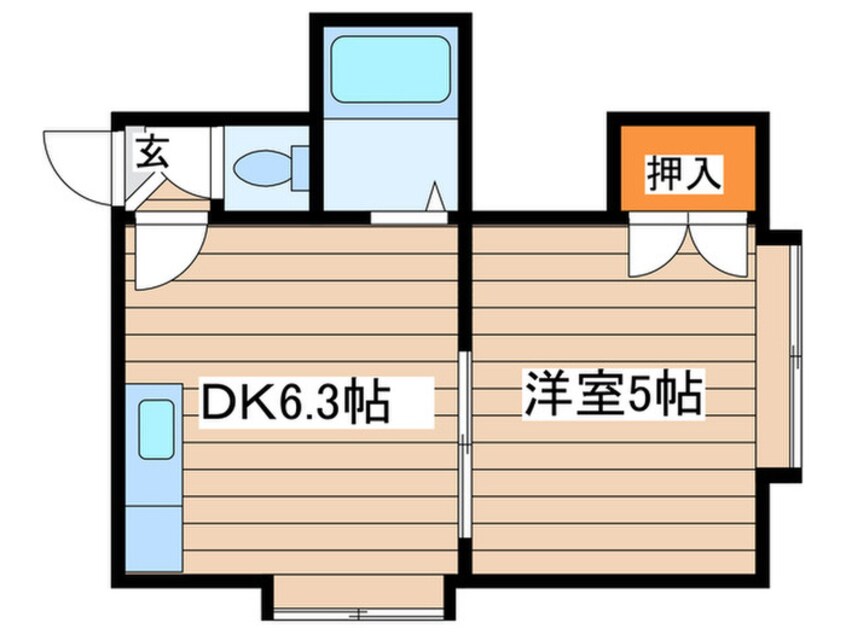 間取図 パ－クサイドＭＴ