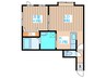 プレシャス１２番館 1LDKの間取り