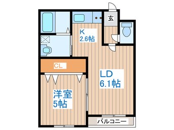 間取図 グランディール南５条