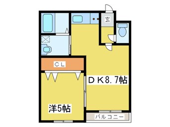 間取図 グランディール南５条