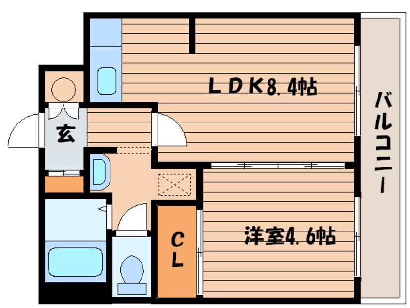 間取図 パンシオン麻生