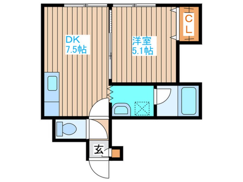 間取図 薔薇館