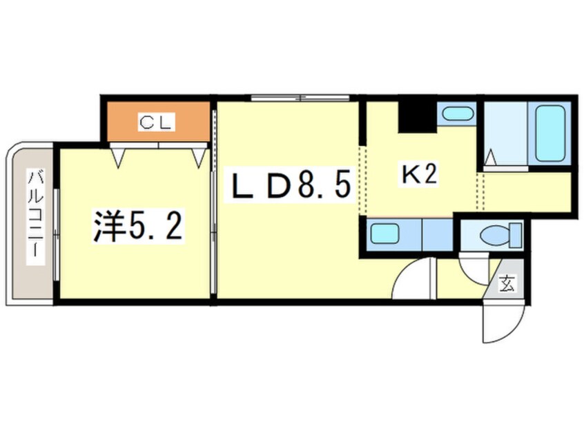 間取図 パ－クヒルズＵ・Ｄ・Ａ