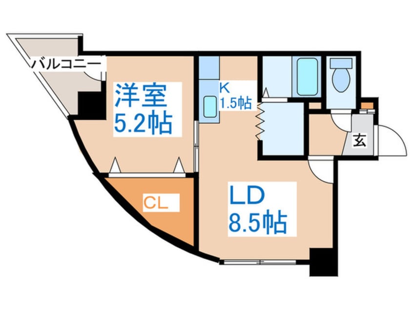 間取図 パ－クヒルズＵ・Ｄ・Ａ