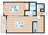 シャリテ八軒 1LDKの間取り