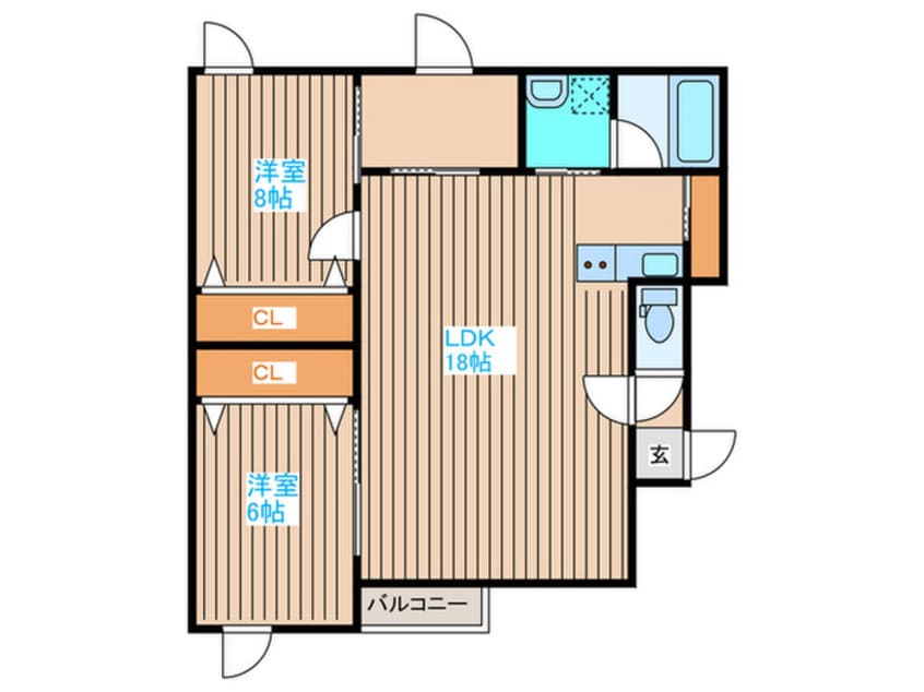 間取図 サンブライトⅢ
