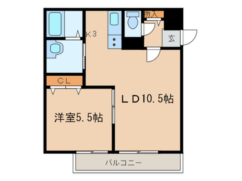 間取図 ラ・メール