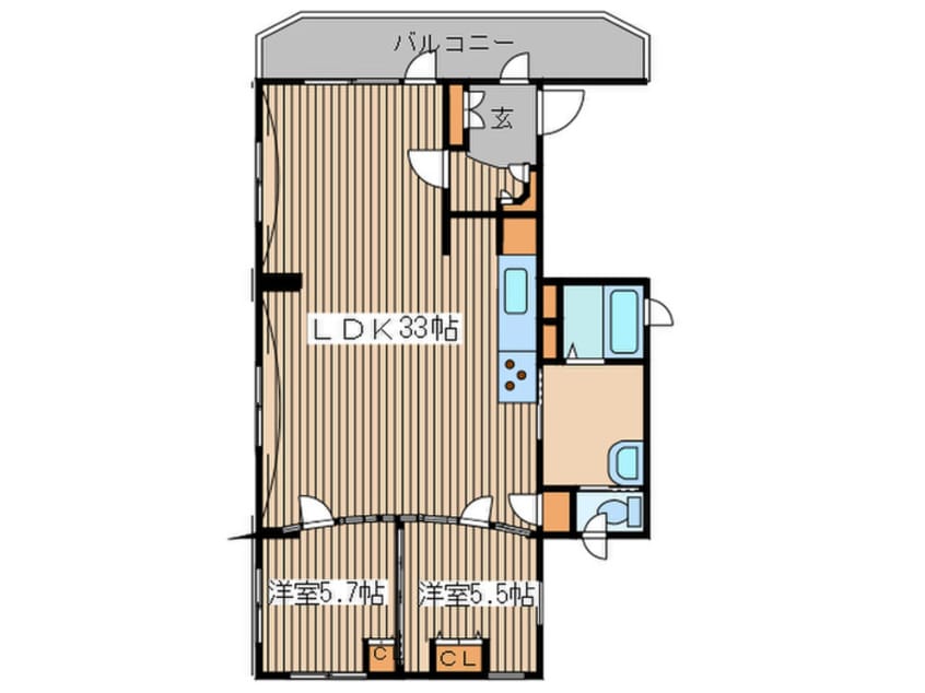 間取図 山弘プレイス